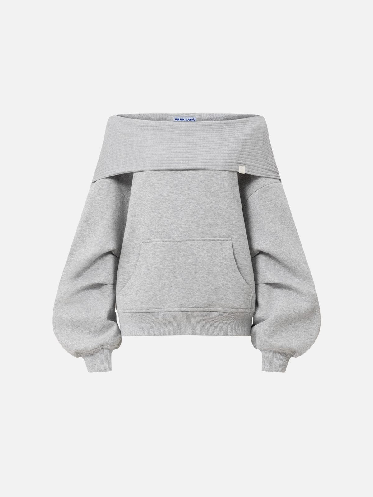 Aelfric Eden Off-The-Shoulder Pullover Hoodie