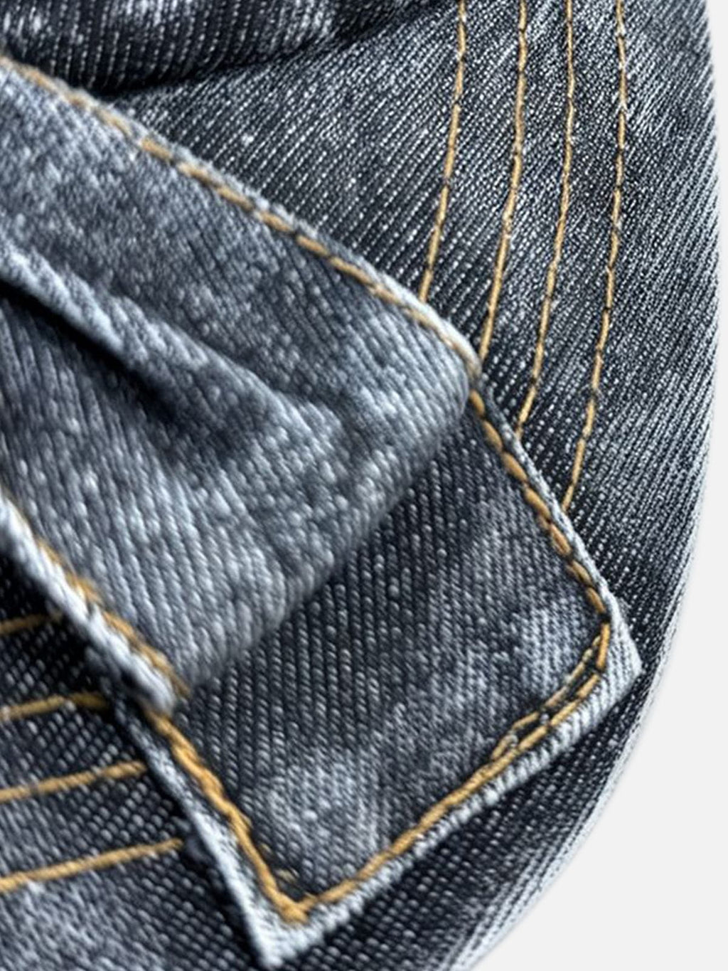 Bow Denim Baseball Cap