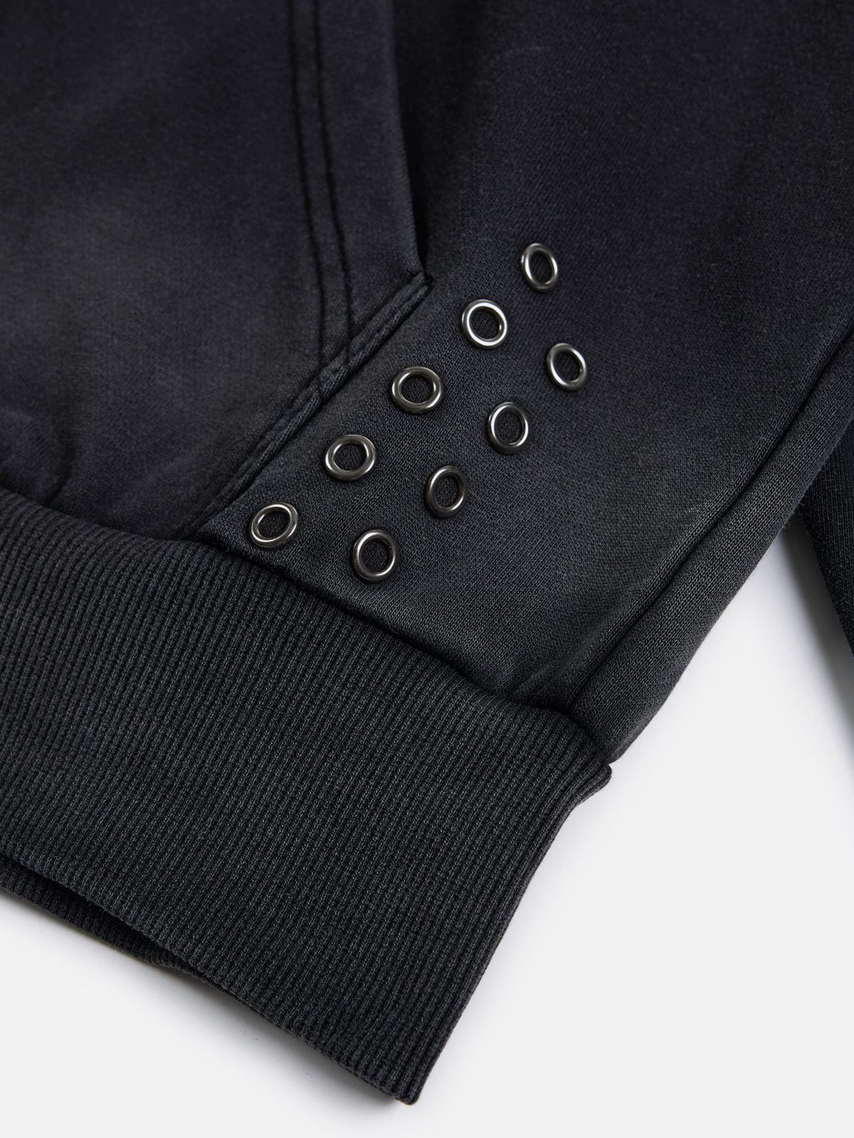 Aelfric Eden Eyelet Washed Zip Up Hoodie