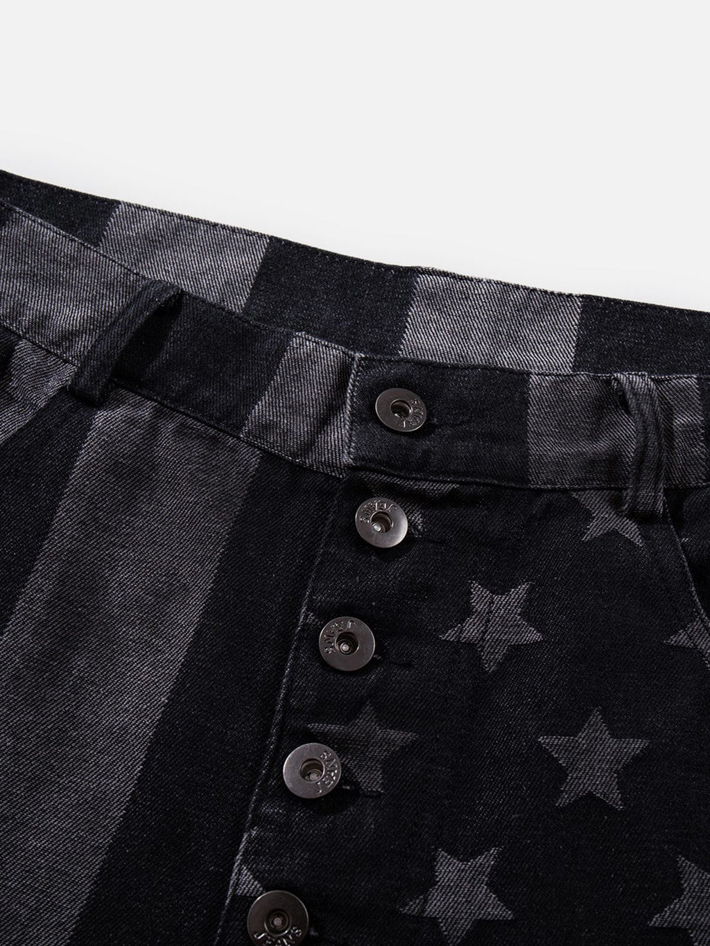 Aelfric Eden Striped Star Baggy Barrel Jeans
