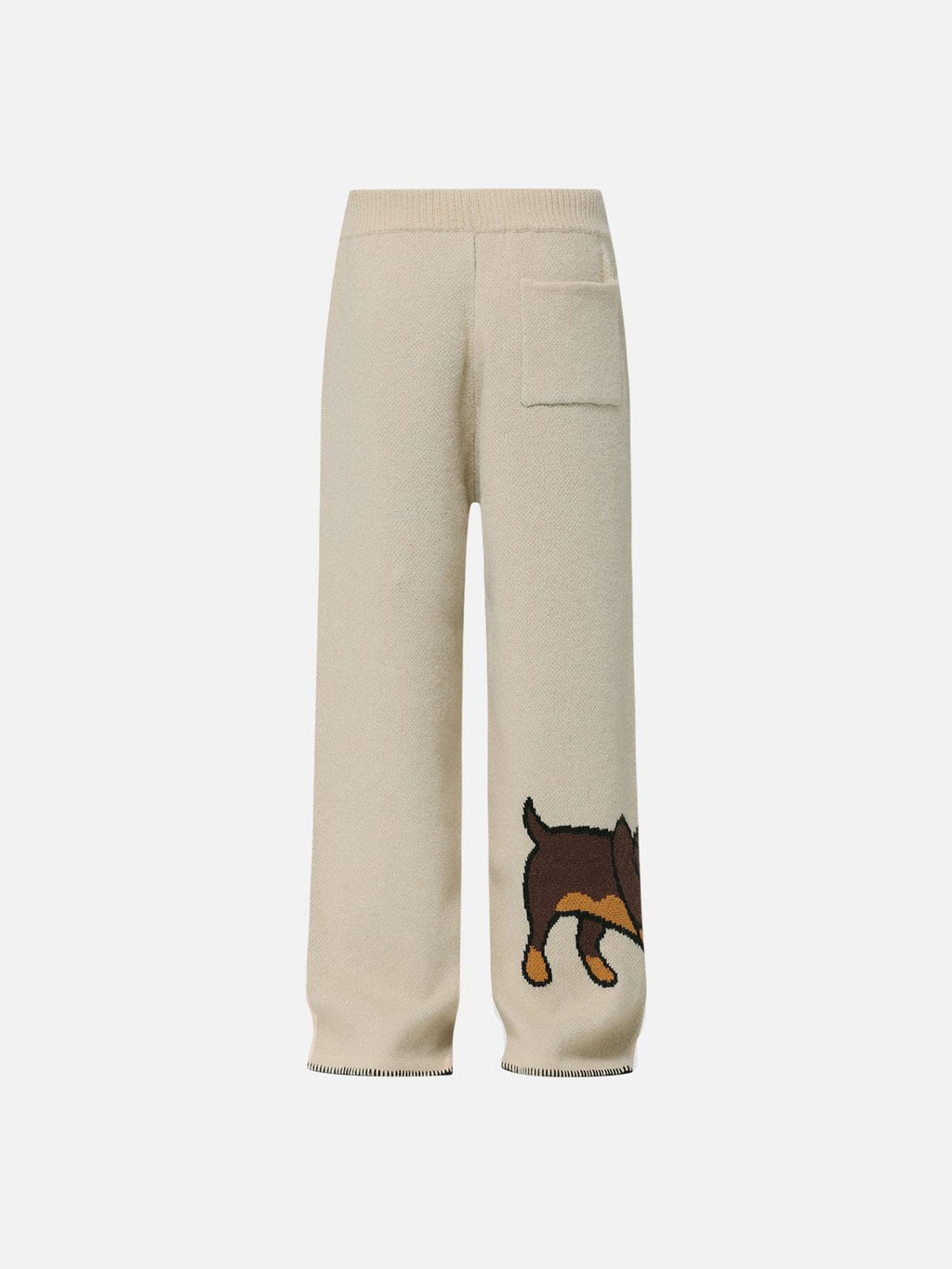 [Pre-Order] Aelfric Eden Dachshund Jacquard Knit Pants