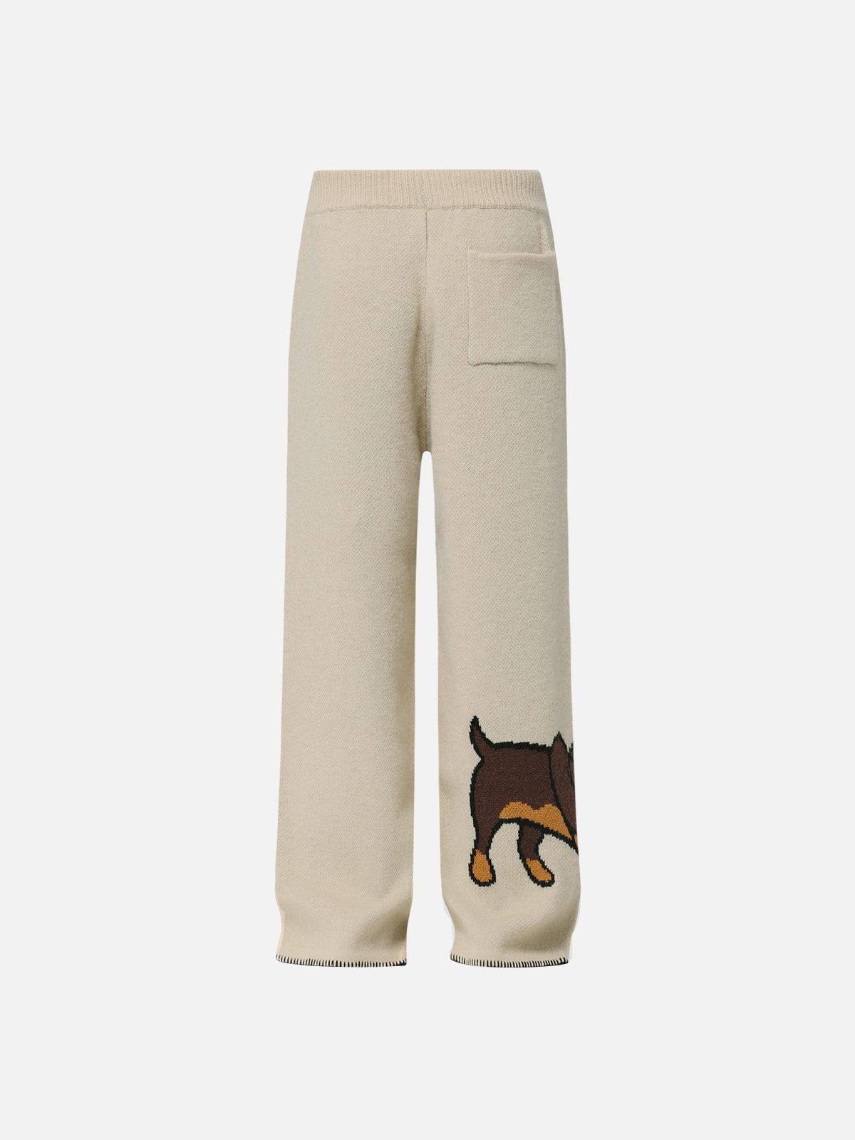 [Pre-Order] Aelfric Eden Dachshund Jacquard Knit Pants
