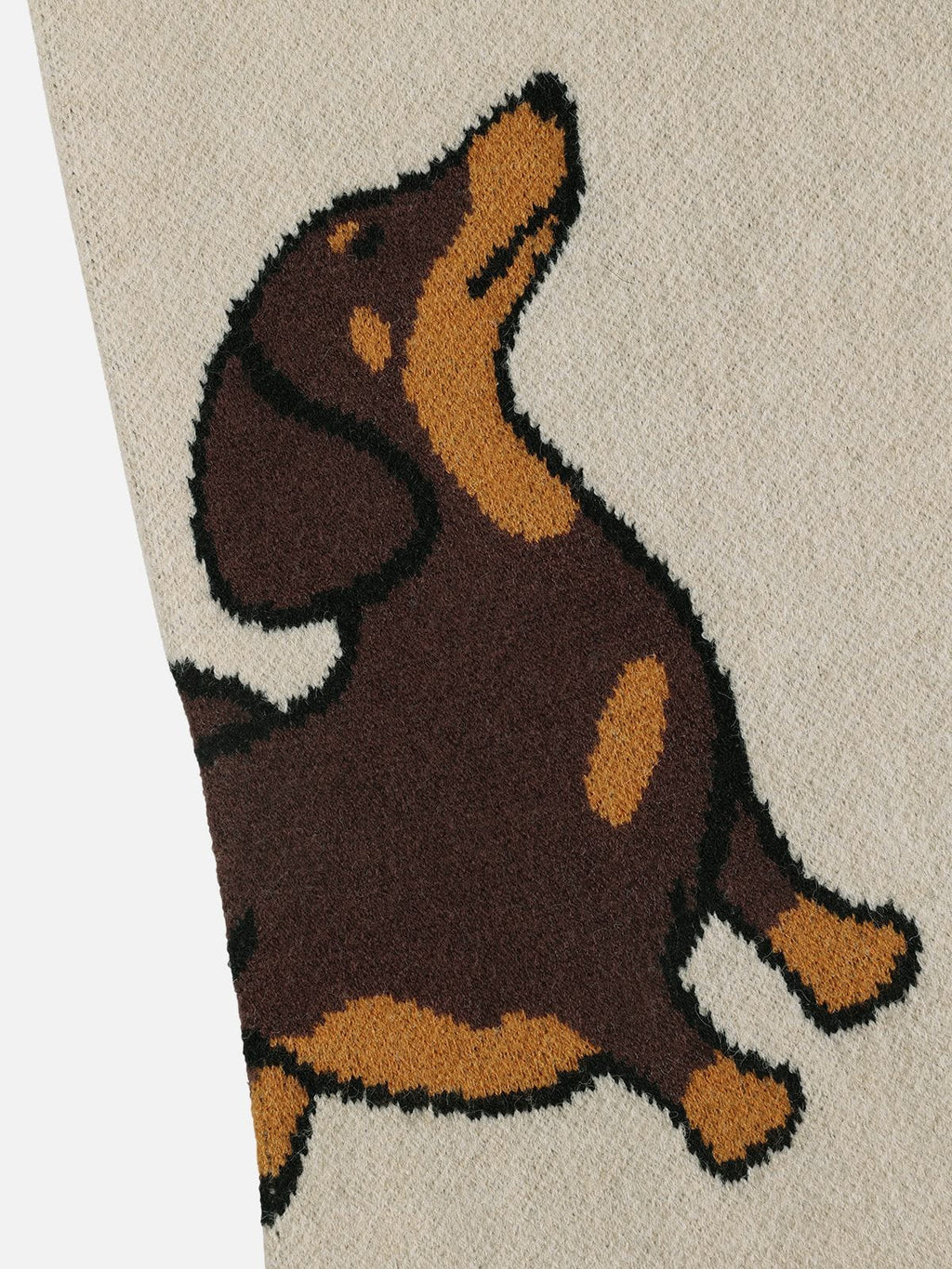 [Pre-Order] Aelfric Eden Dachshund Jacquard Knit Pants