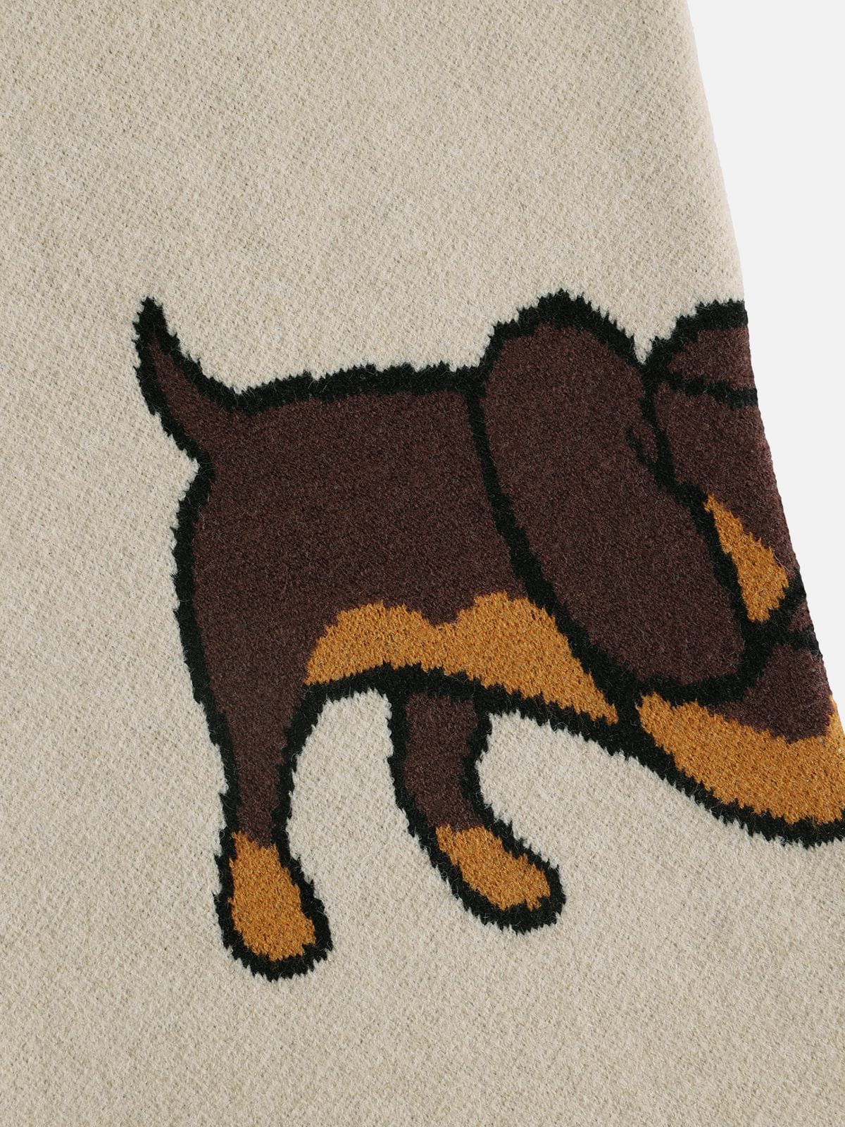 [Pre-Order] Aelfric Eden Dachshund Jacquard Knit Pants