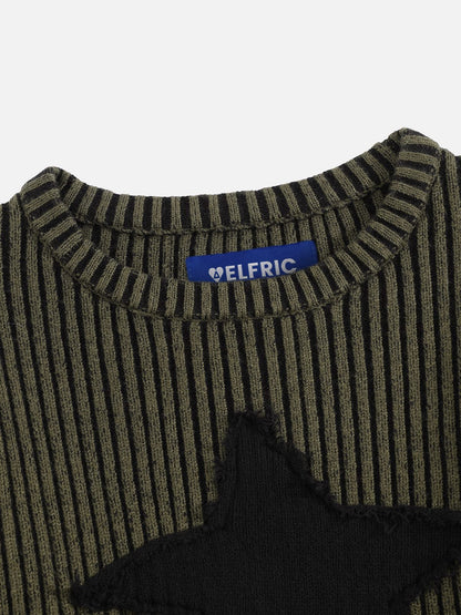 Aelfric Eden Cropped Star Sweater