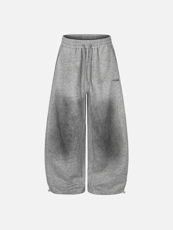 Aelfric Eden Studded Washed Baggy Barrel Sweatpants