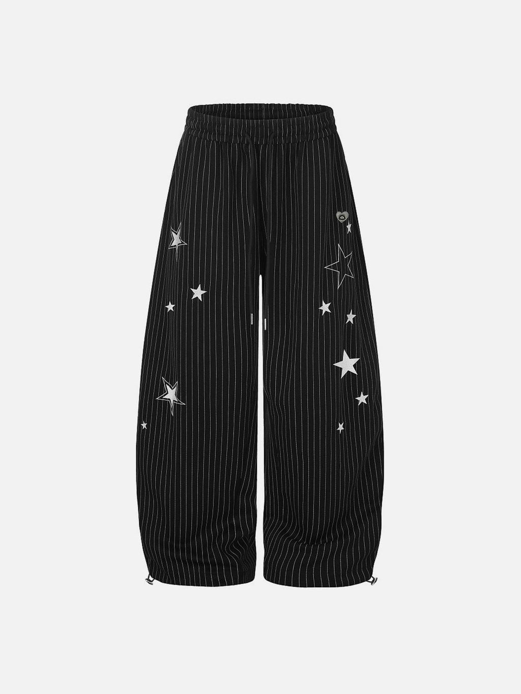 Aelfric Eden Star Embroidery Baggy Barrel Sweatpants