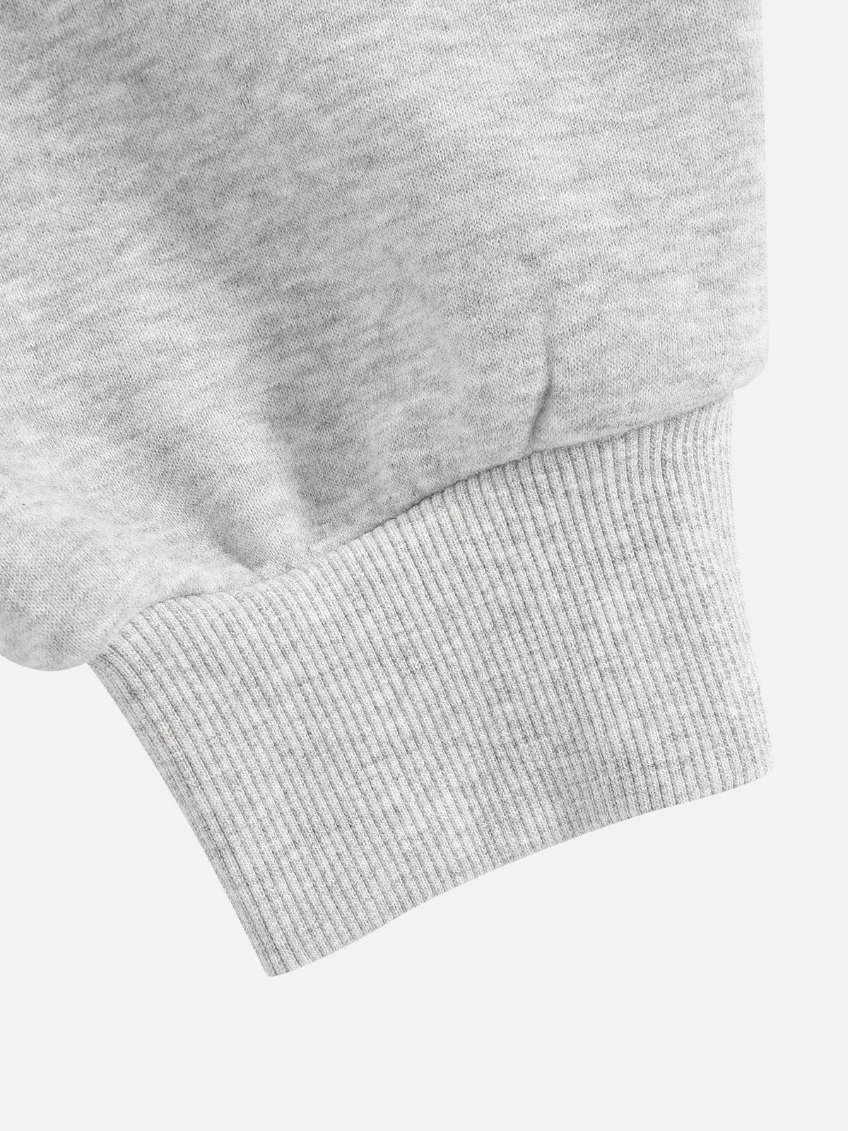 [Pre-Order] Aelfric Eden Dachshund Embroidery Quarter-Zip Sweatshirt