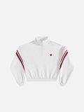 [Pre-Order] Aelfric Eden Boxy Striped Quarter-Zip Sweatshirt