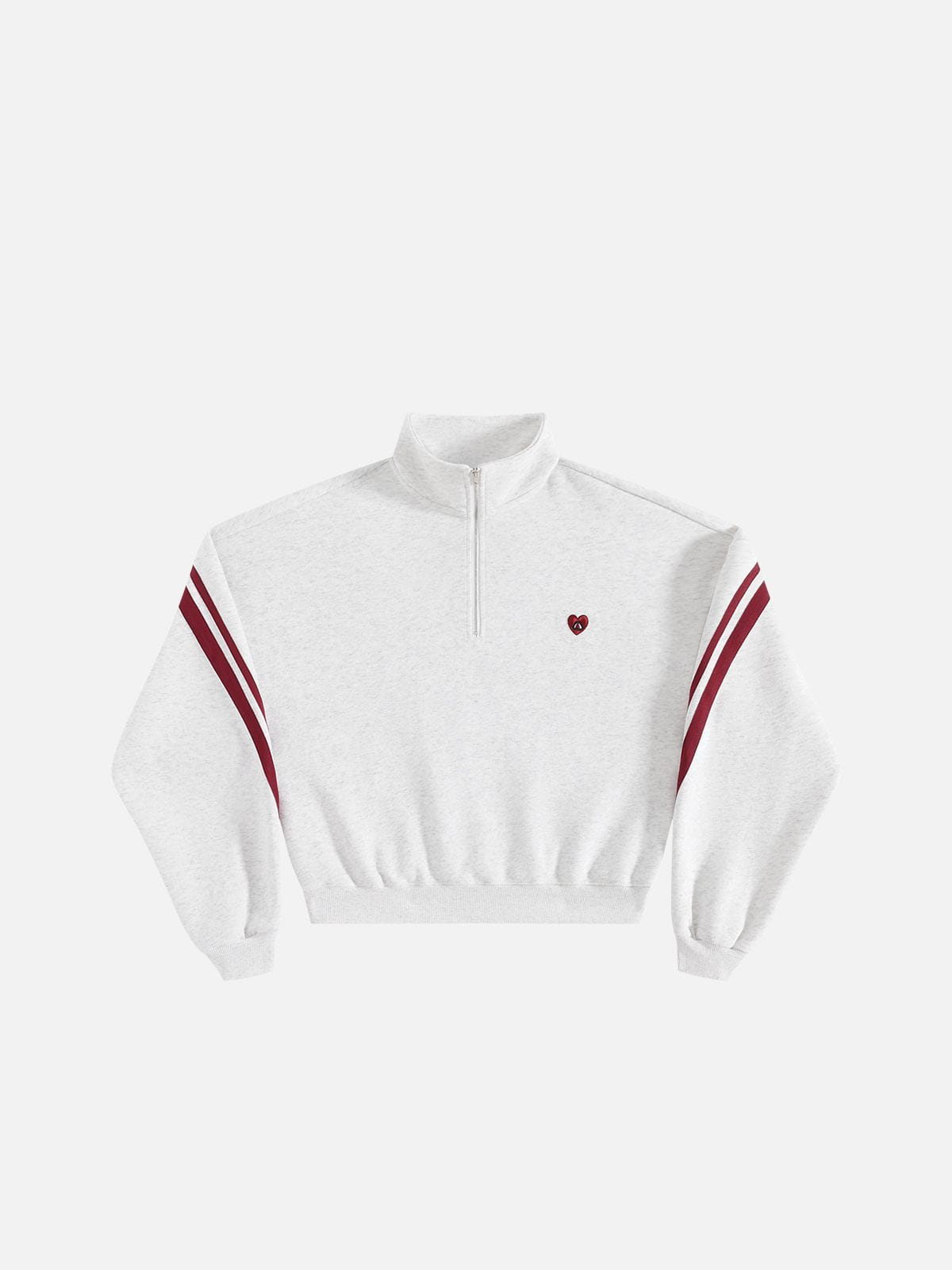[Pre-Order] Aelfric Eden Boxy Striped Quarter-Zip Sweatshirt