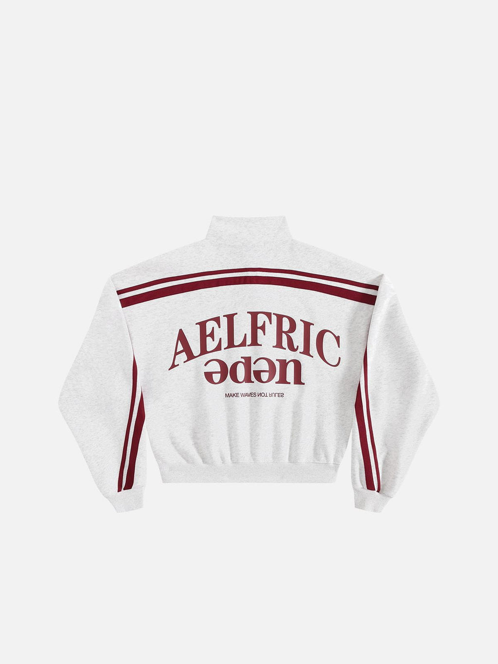 [Pre-Order] Aelfric Eden Boxy Striped Quarter-Zip Sweatshirt