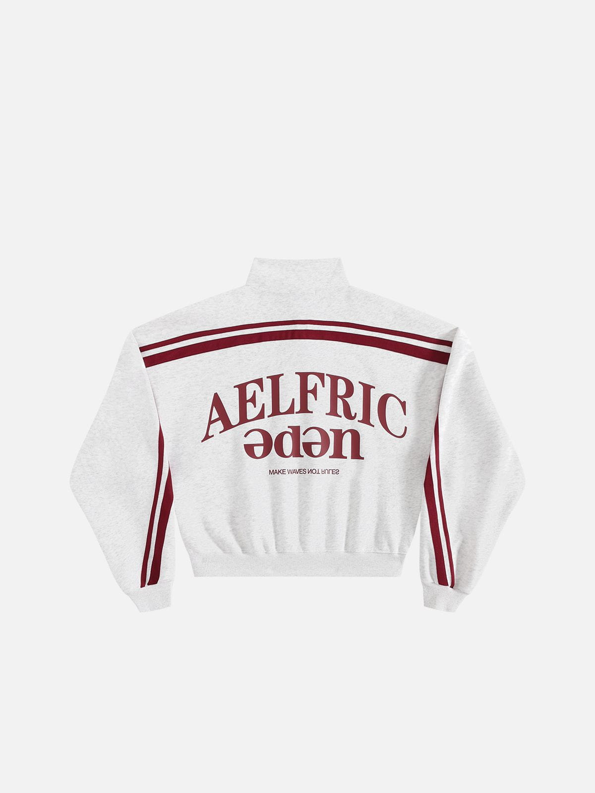 [Pre-Order] Aelfric Eden Boxy Striped Quarter-Zip Sweatshirt