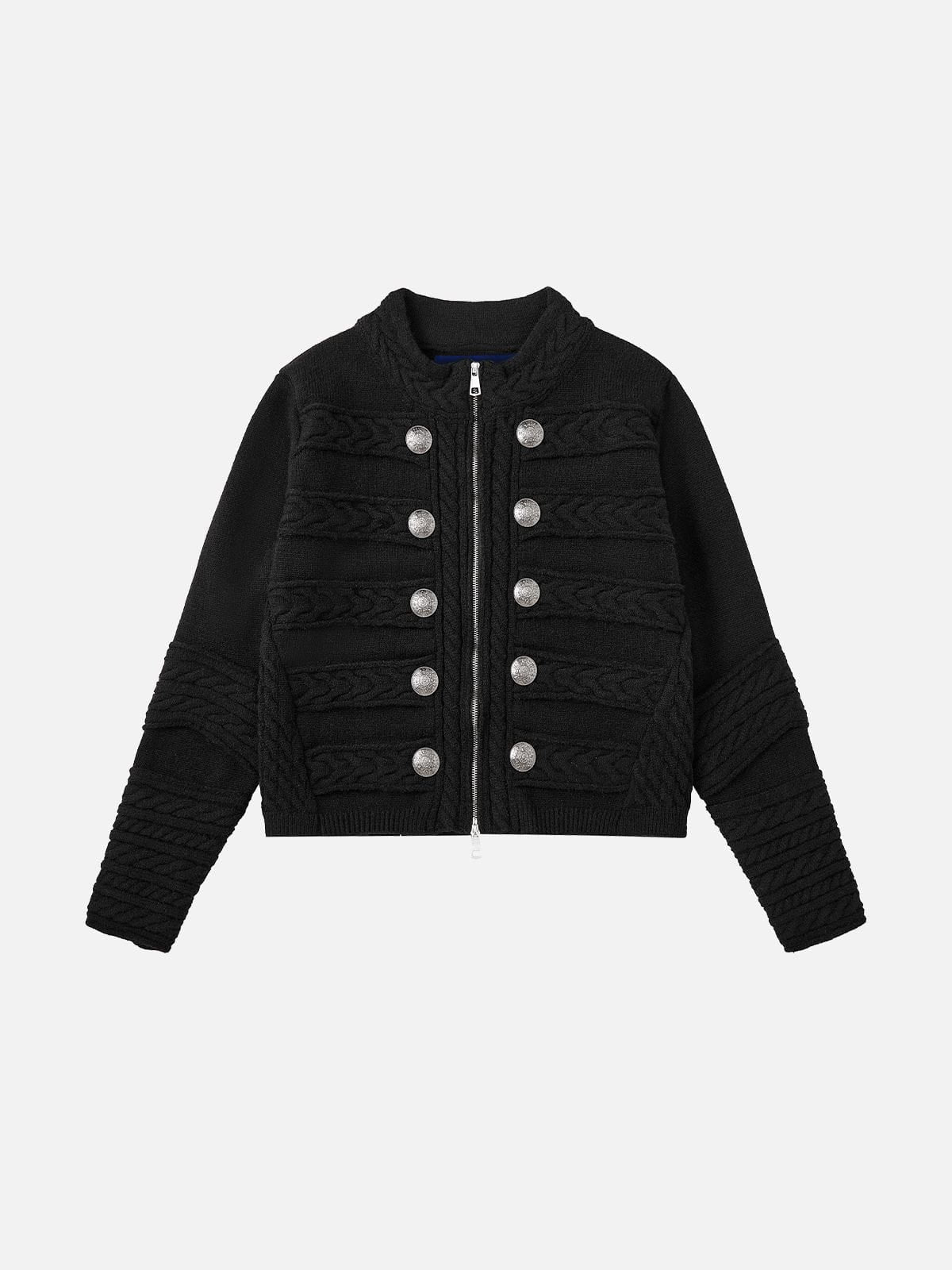 Aelfric Eden Cable Knit Napoleon Cardigan