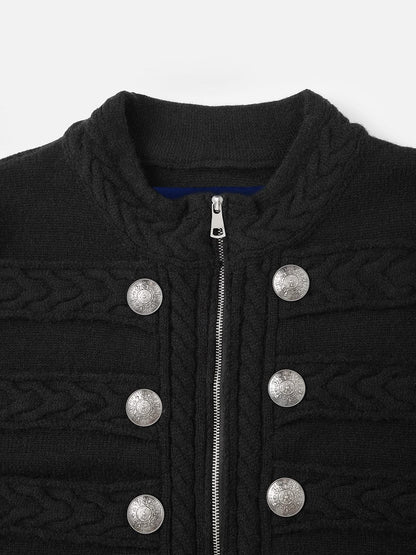 Aelfric Eden Cable Knit Napoleon Cardigan