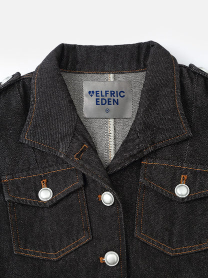 [Pre-Order] Aelfric Eden Button Denim Jacket