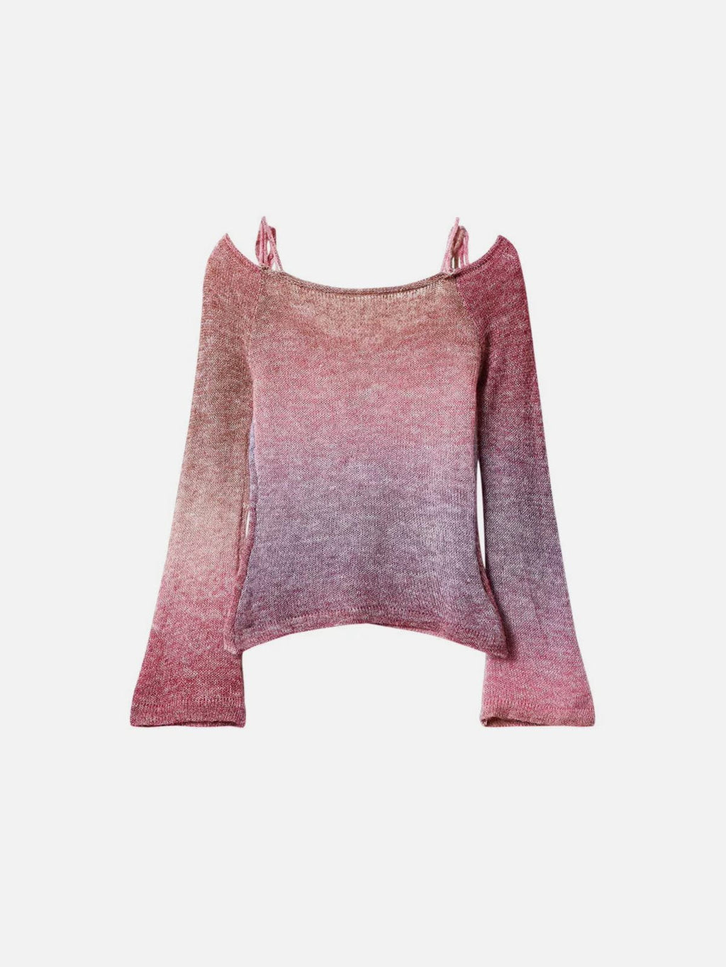 Aelfric Eden Gradient Off-The-Shoulder Sweater