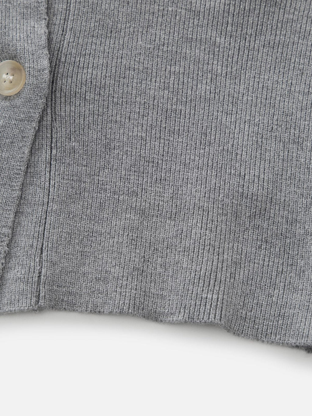 Aelfric Eden Collared Gingham Trim Cardigan