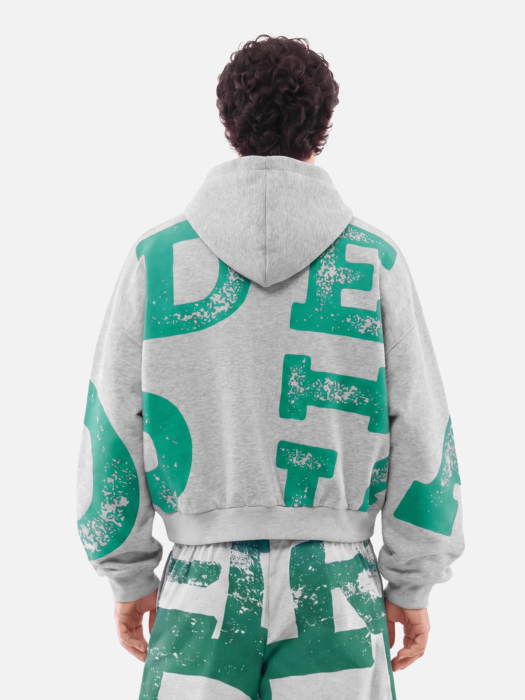 Aelfric Eden Boxy Graphic Zip Up Hoodie