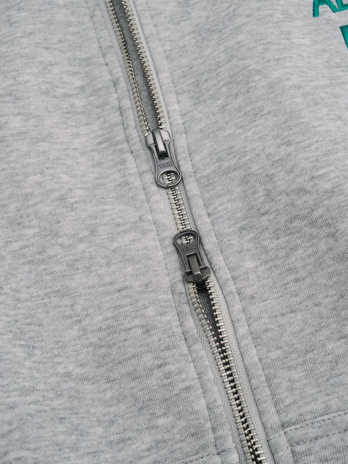 Aelfric Eden Boxy Graphic Zip Up Hoodie