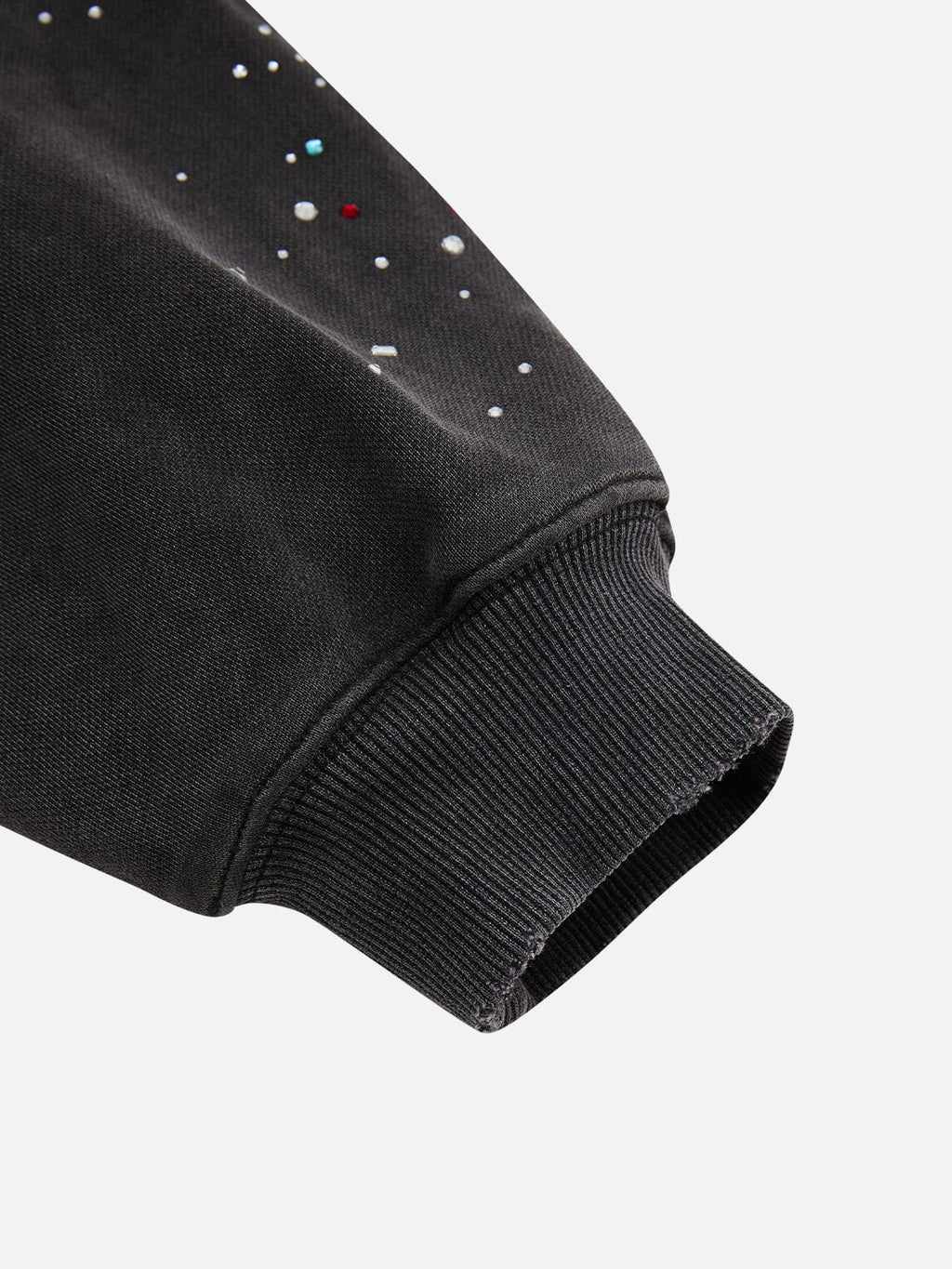 Aelfric Eden Boxy Rhinestone Zip Up Hoodie