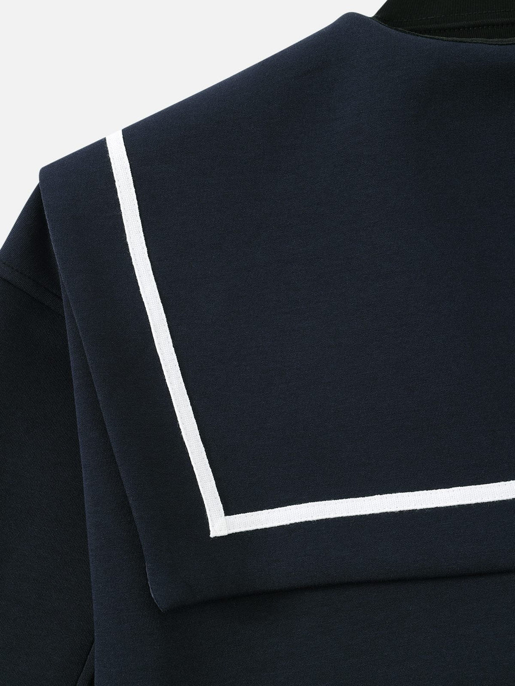 Aelfric Eden Striped Sailor Collar Pullover Hoodie