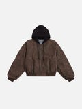 Aelfric EdenTwo Layered Faux Suede Jacket