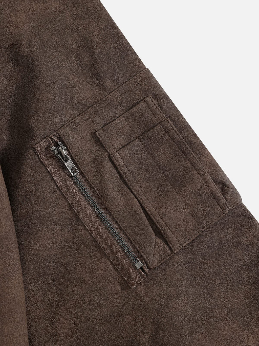 Aelfric EdenTwo Layered Faux Suede Jacket