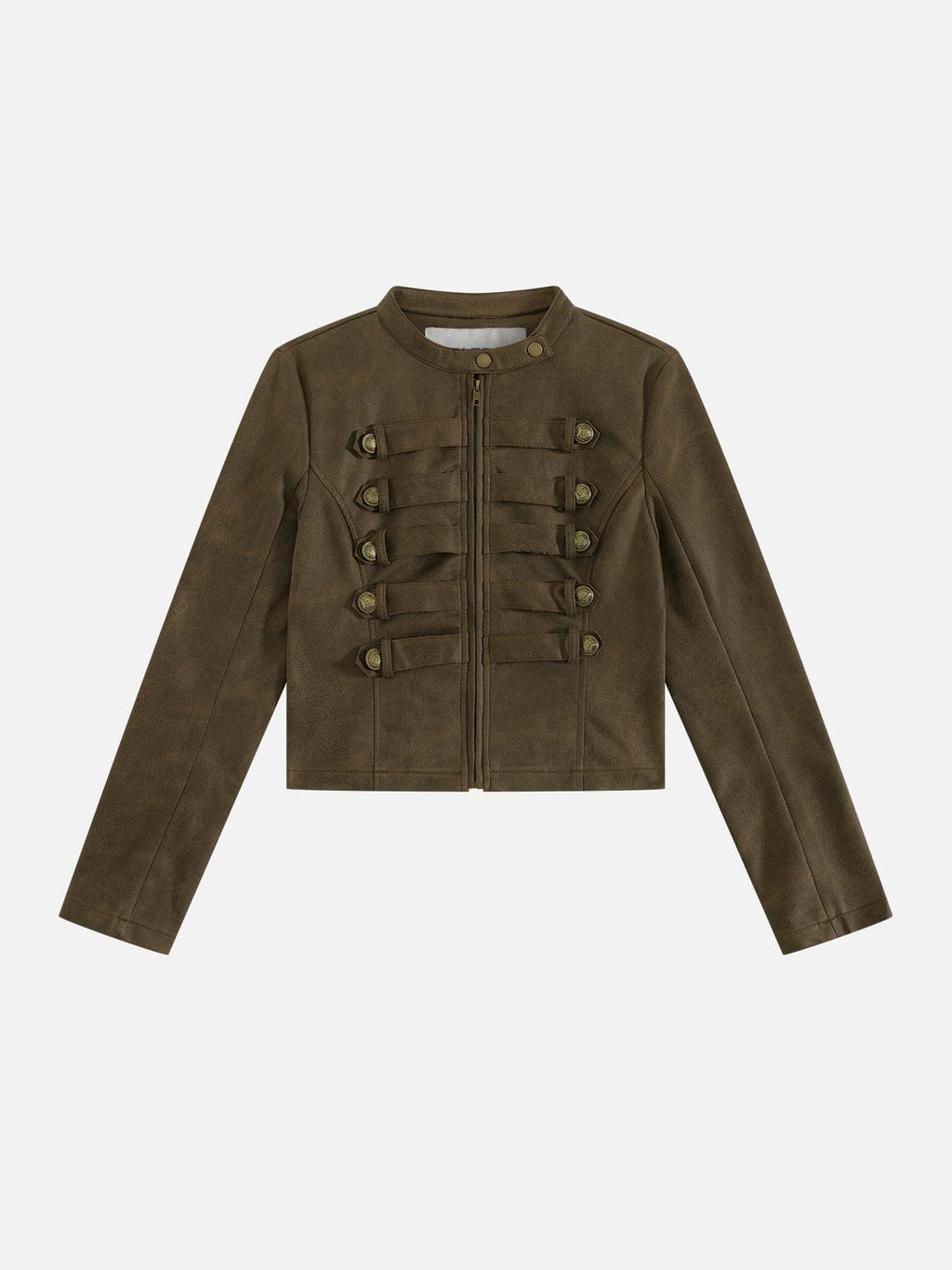 Aelfric Eden Faux Suede Napoleon Jacket