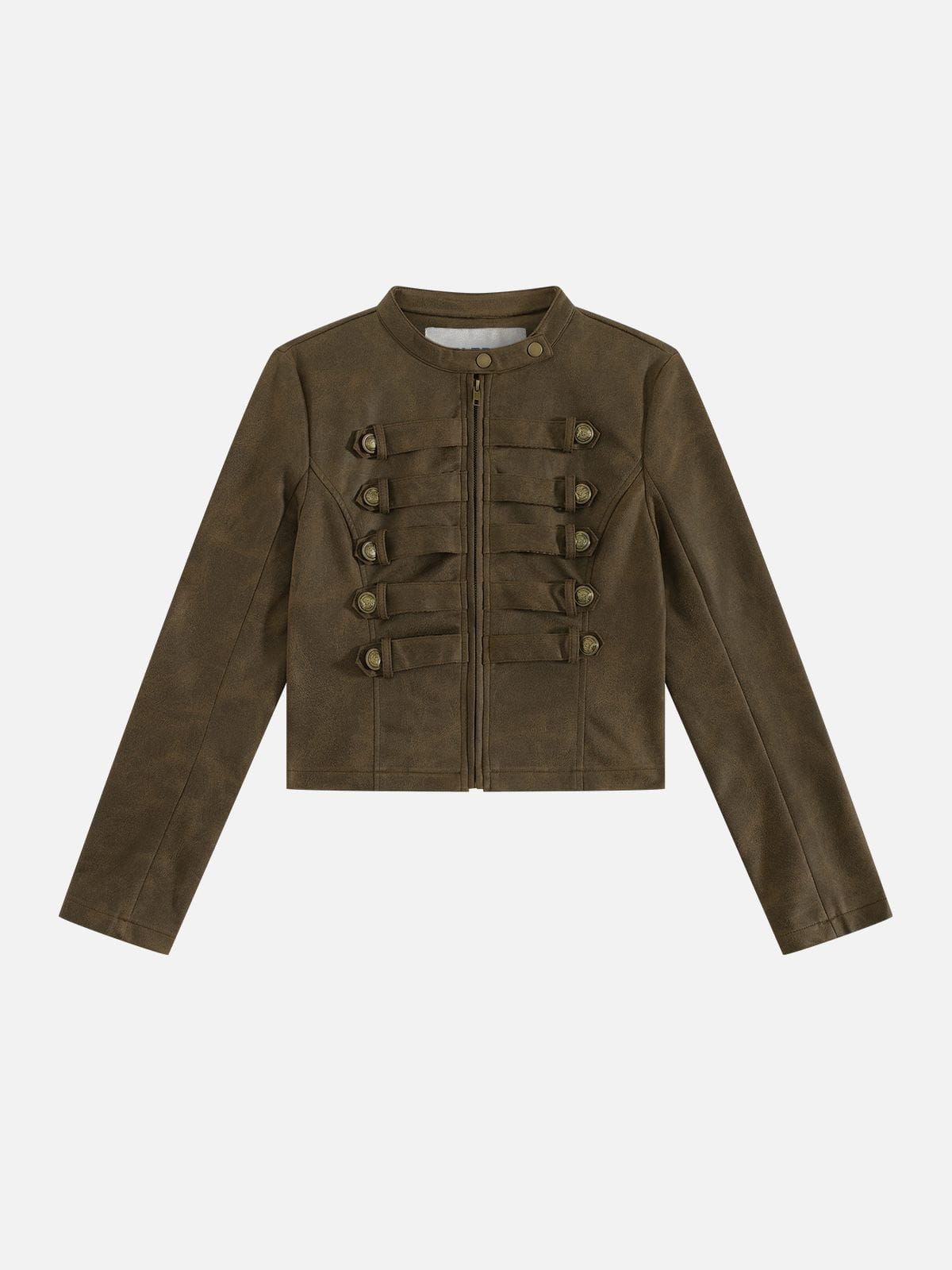 Aelfric Eden Faux Suede Napoleon Jacket