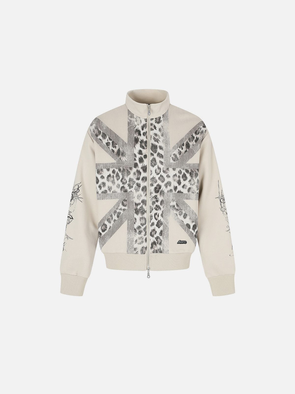 Aelfric Eden Leopard Flag Jacket