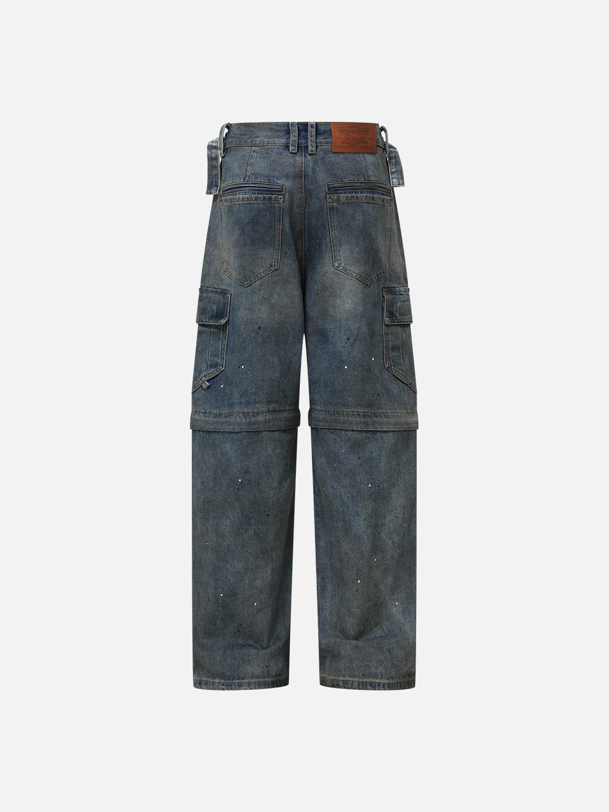 Aelfric Eden Paint Splatter Multi Pocket Jeans