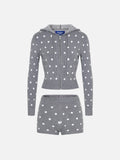 Aelfric Eden Polka Dot Knit Hoodie Sets