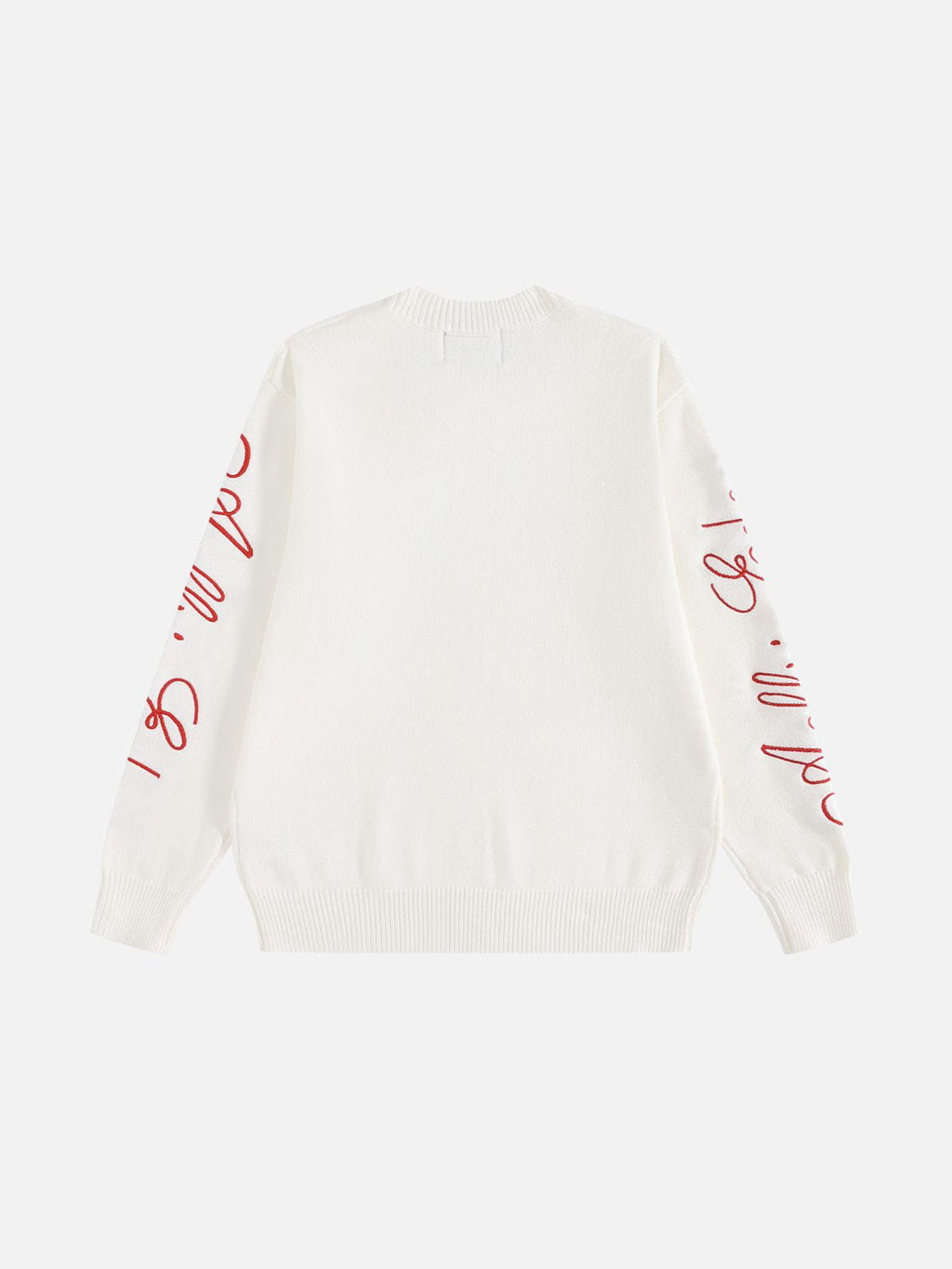 Aelfric Eden Script Embroidery Sweater