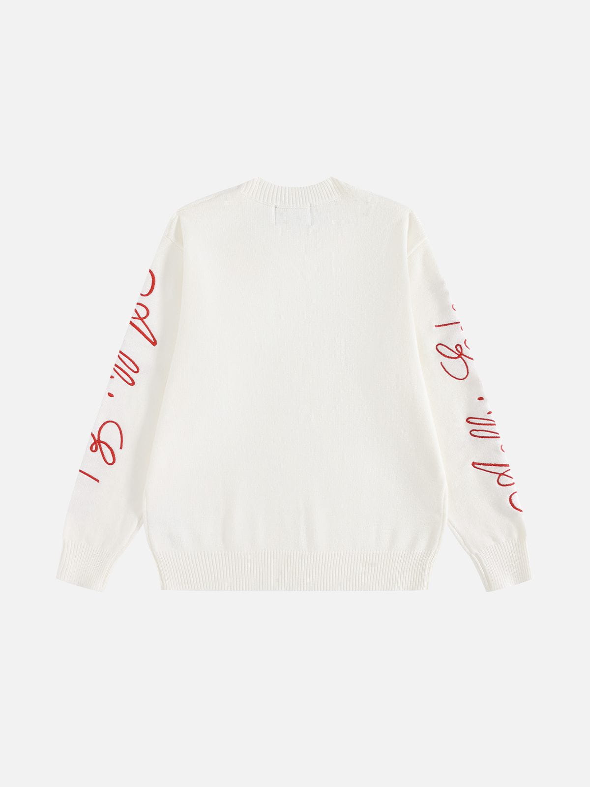 Aelfric Eden Script Embroidery Sweater