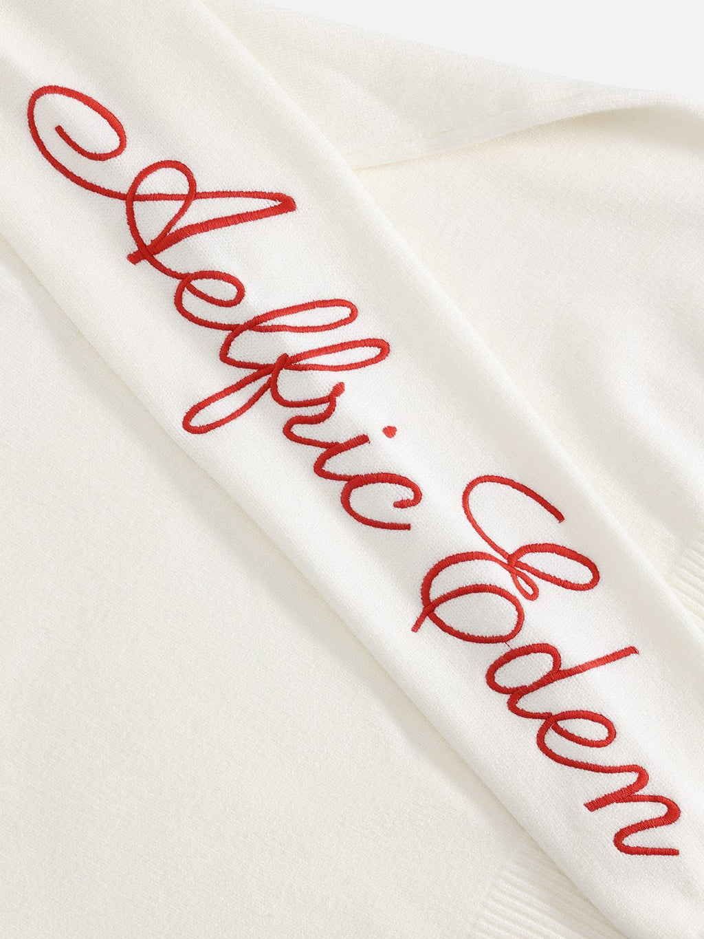 Aelfric Eden Script Embroidery Sweater