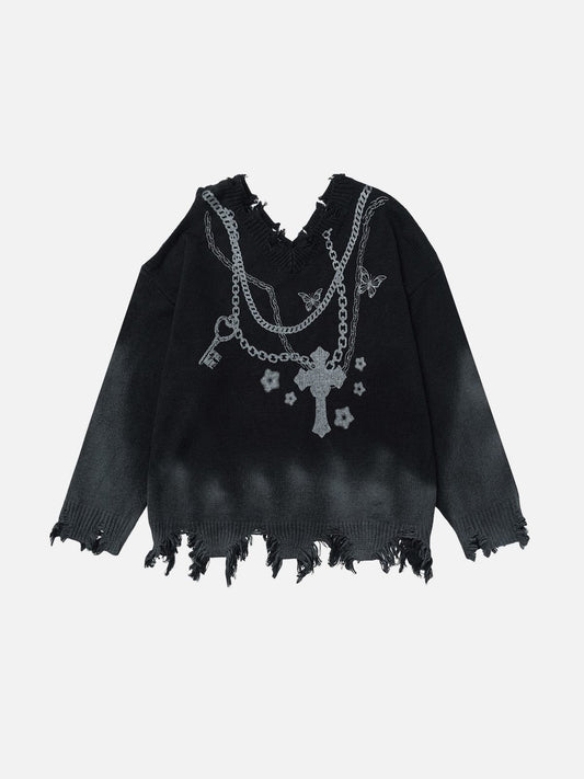 Aelfric Eden Distressed Sweater