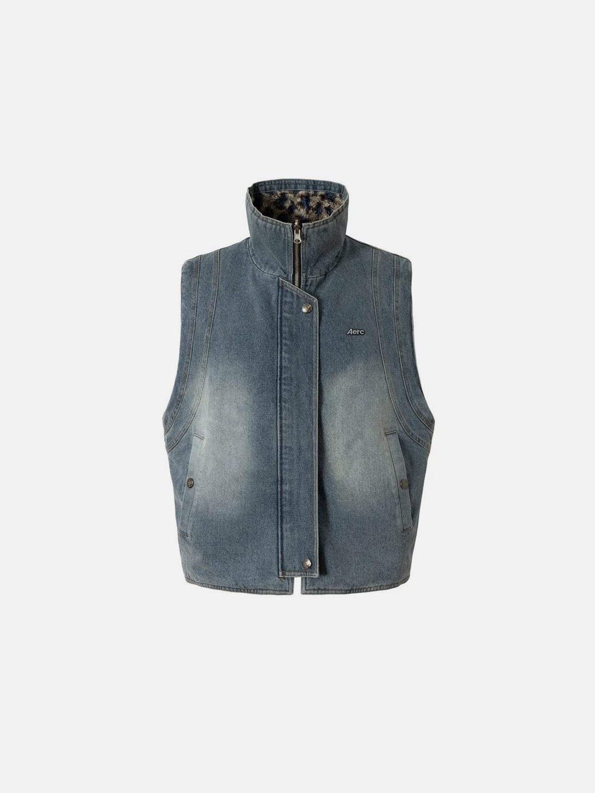 Aelfric Eden Reversible Stand Collar Vest