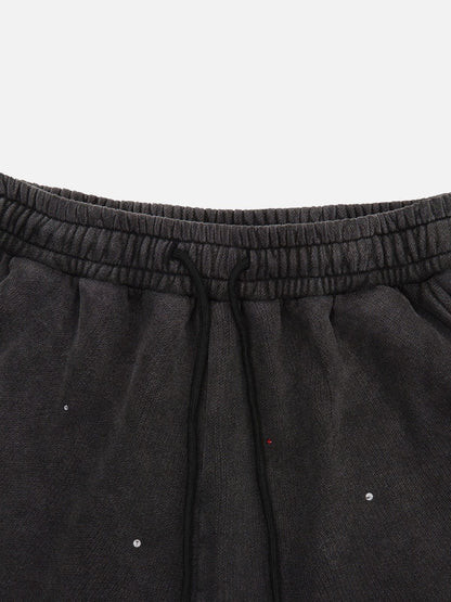 Aelfric Eden Rhinestone Baggy Barrel Sweatpants