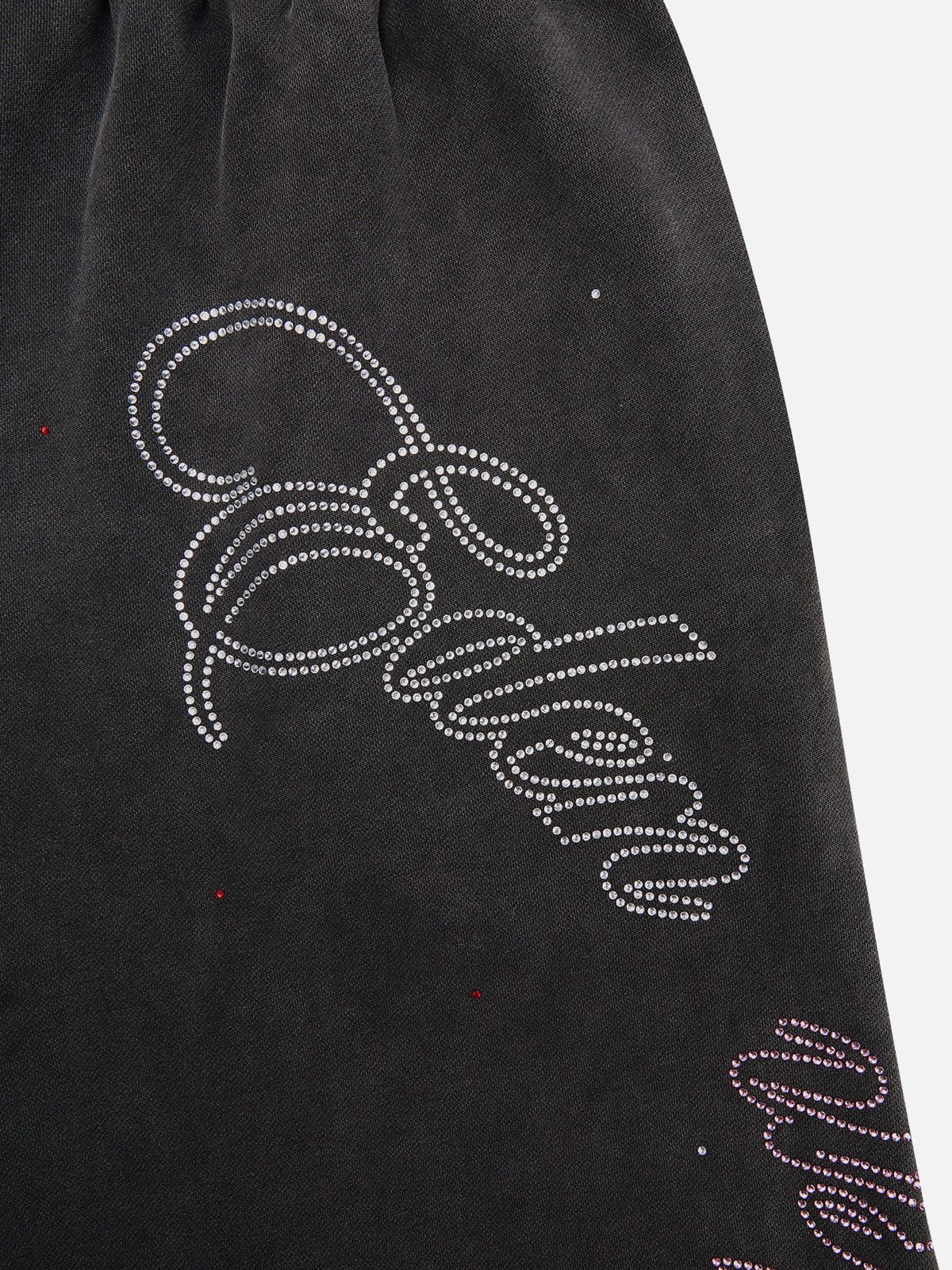 Aelfric Eden Rhinestone Baggy Barrel Sweatpants