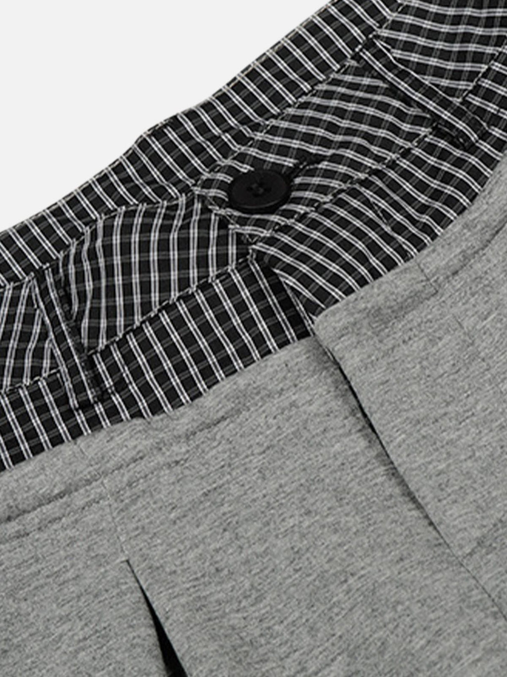 Aelfric Eden Plaid Waist Pleated Sweatpants
