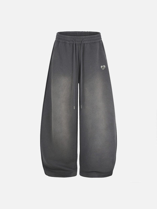 Aelfric Eden Washed Heart Patch Baggy Barrel Sweatpants
