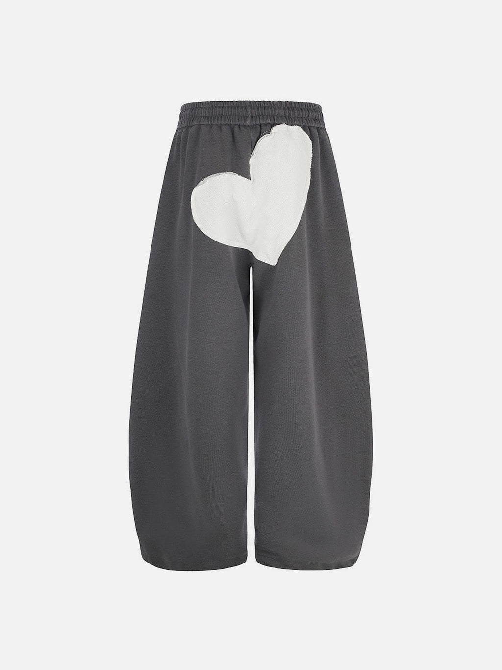Aelfric Eden Washed Heart Patch Baggy Barrel Sweatpants