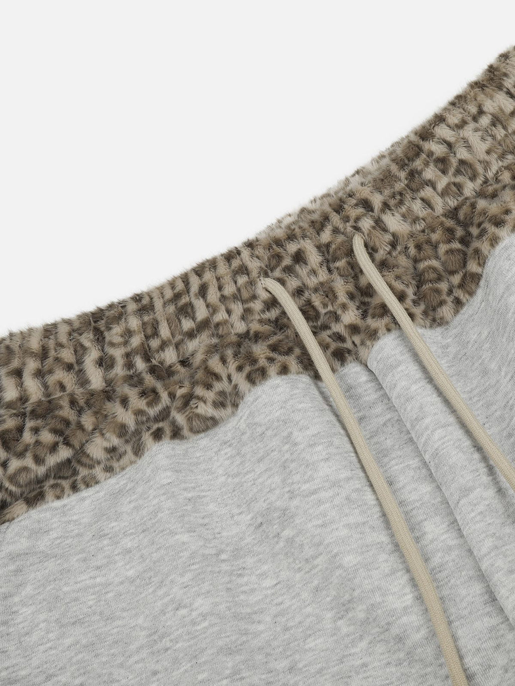 Aelfric Eden Leopard Panel Baggy Barrel Sweatpants