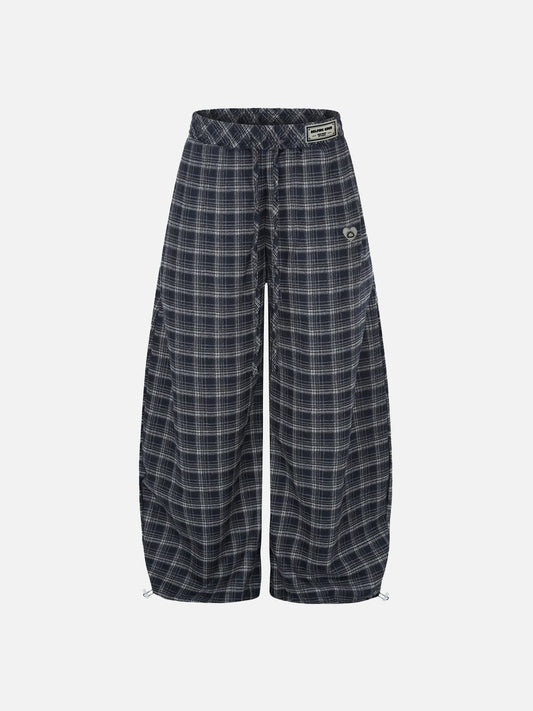Aelfric Eden Plaid Baggy Barrel Sweatpants
