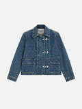 Aelfric Eden Fireman Clasp Denim Jacket
