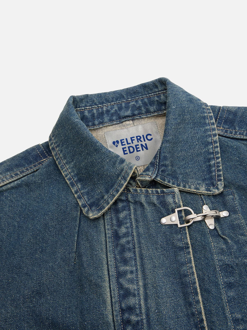 Aelfric Eden Fireman Clasp Denim Jacket