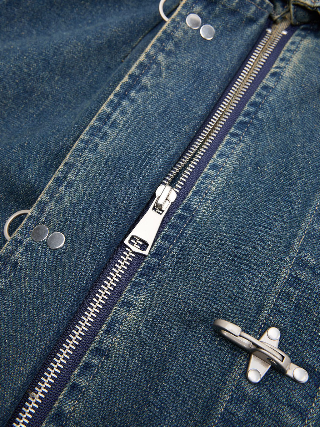 Aelfric Eden Fireman Clasp Denim Jacket