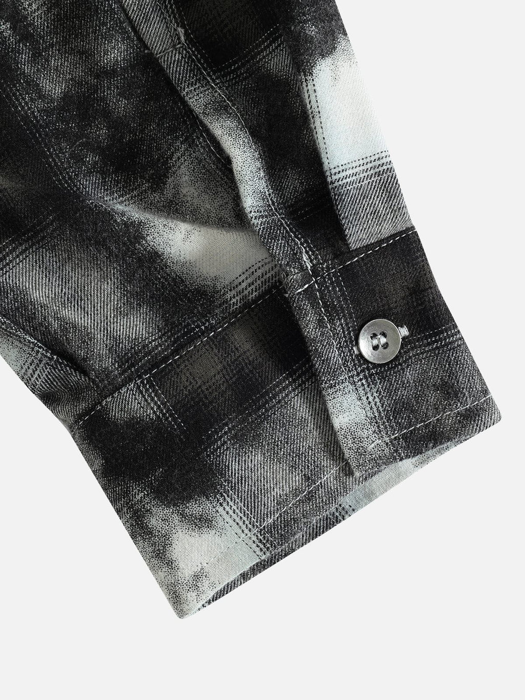Aelfric Eden Distressed Flannel Long Sleeve Shirt