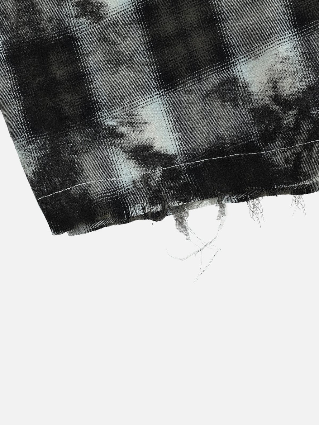 Aelfric Eden Distressed Flannel Long Sleeve Shirt