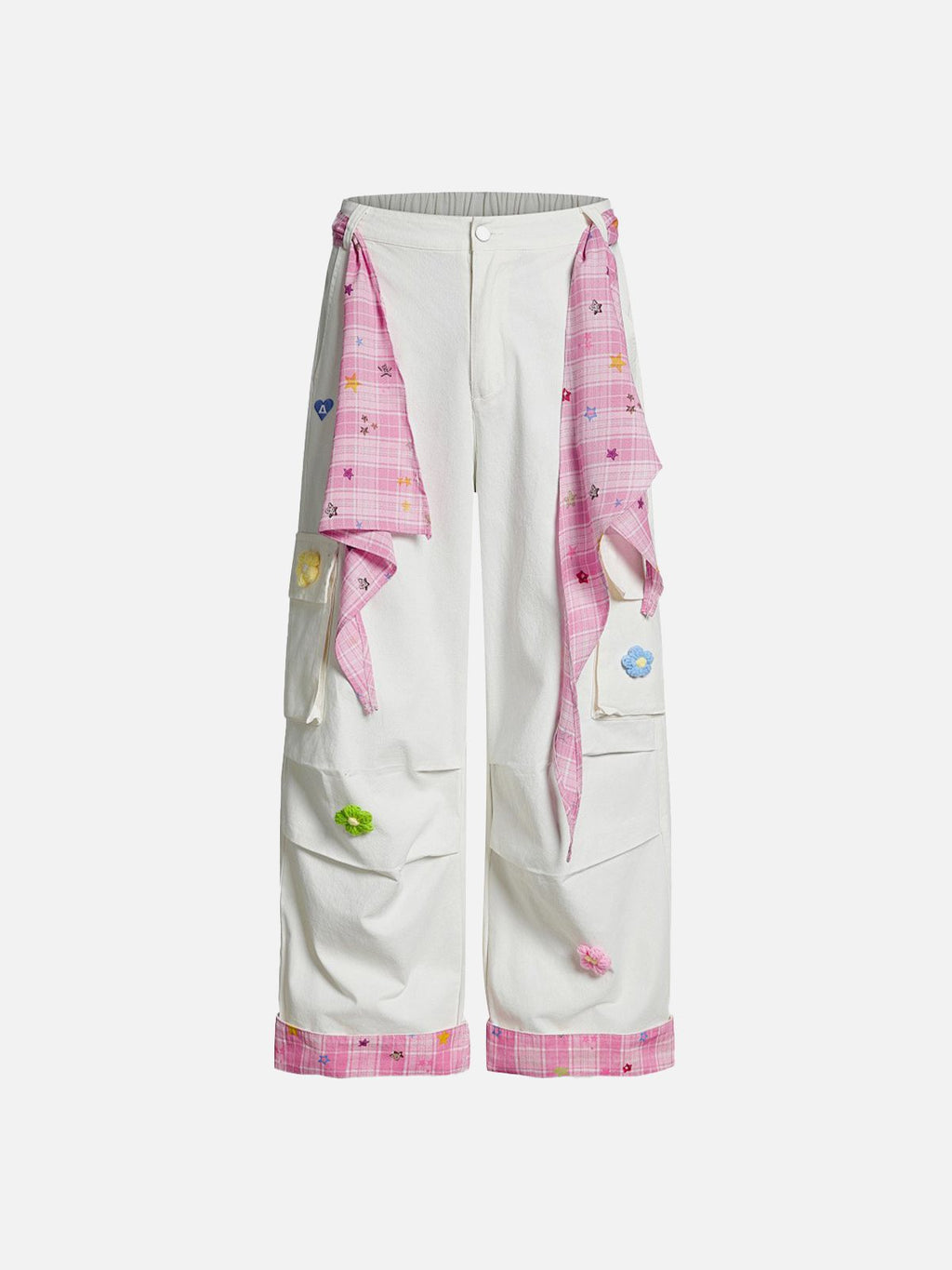 Aelfric Eden Plaid Tie Baggy Pants